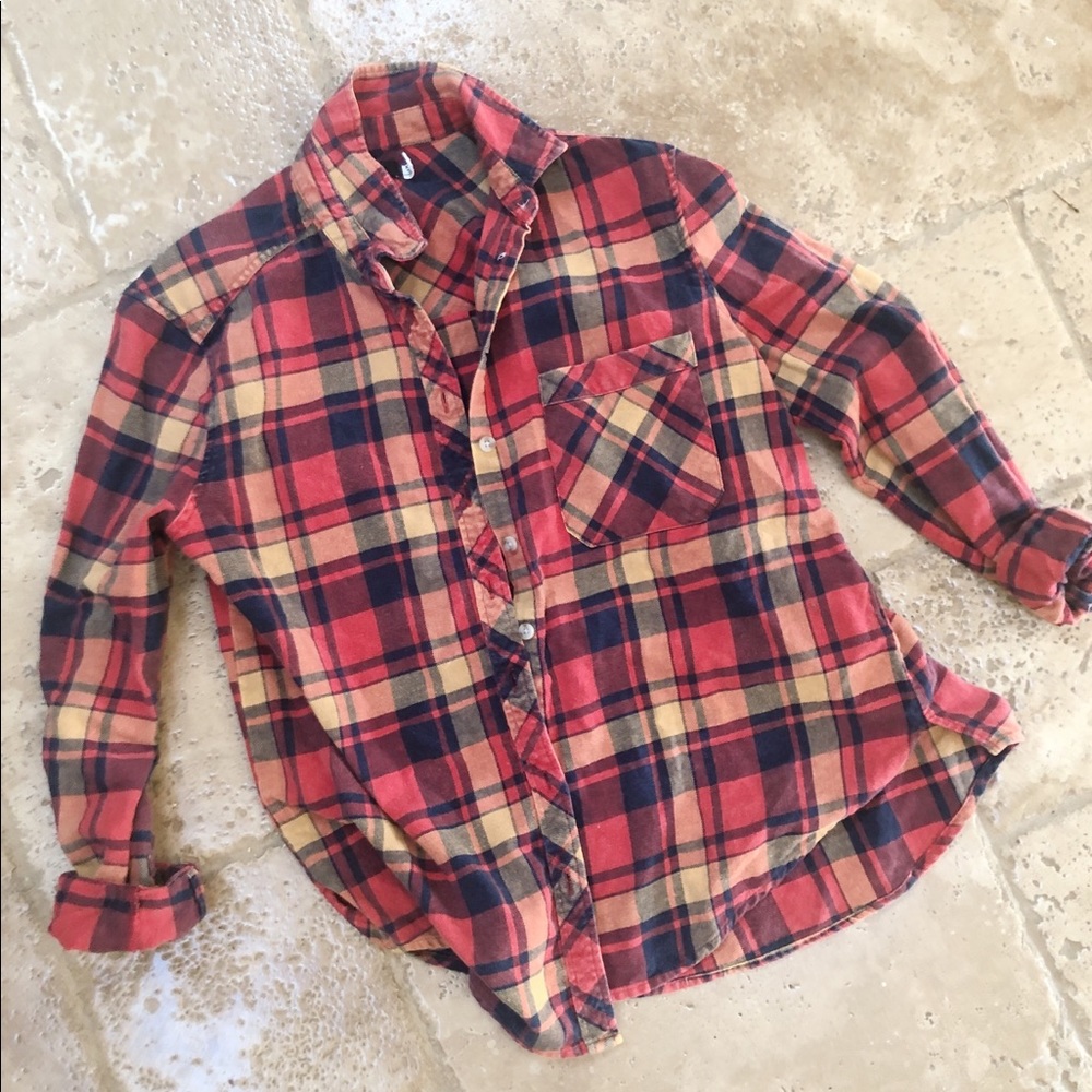 Fall colored flannel - Picture 4 of 4